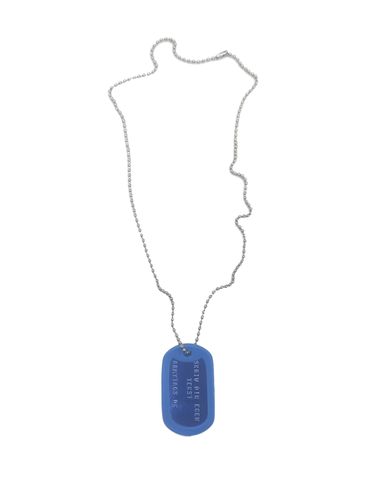 Dark Blue Dog Tag, 1 pc