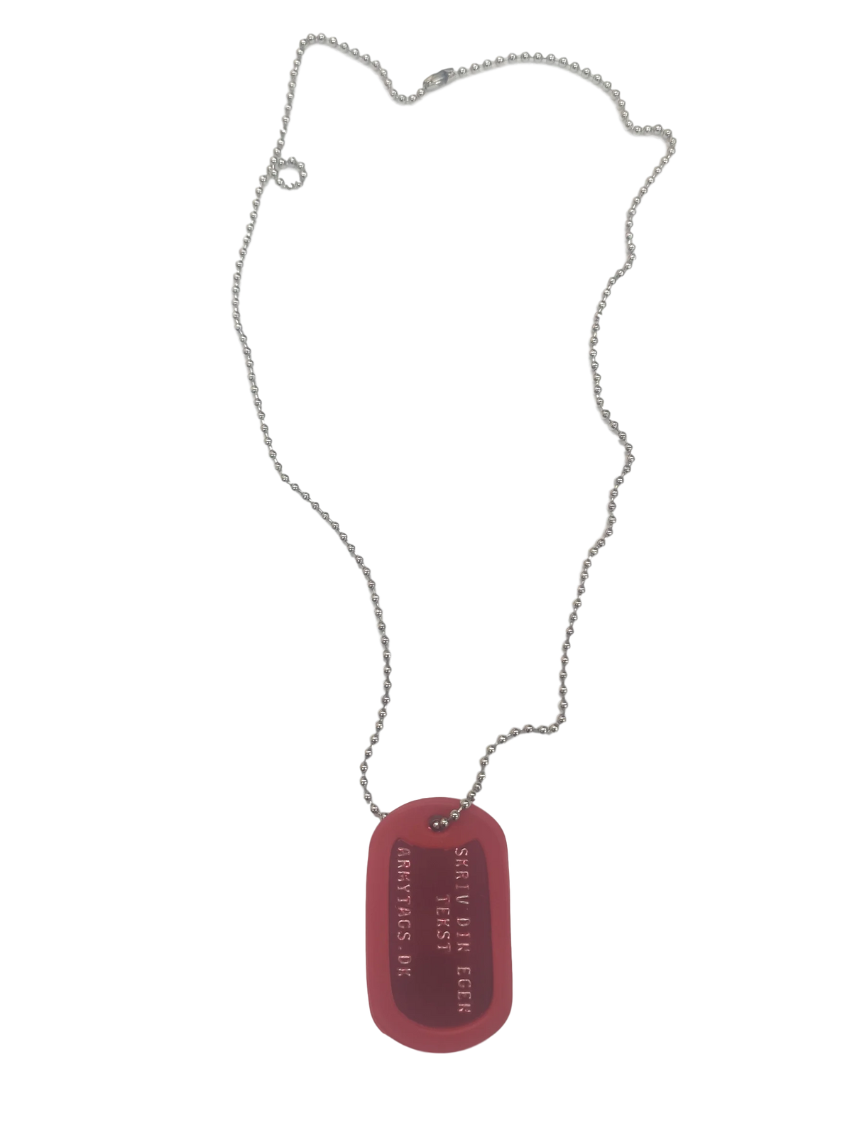Red Dog Tag, 1 pc