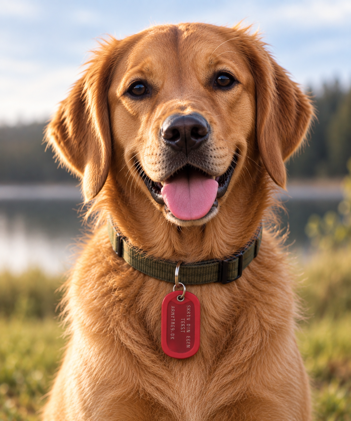 Red Dog Tag