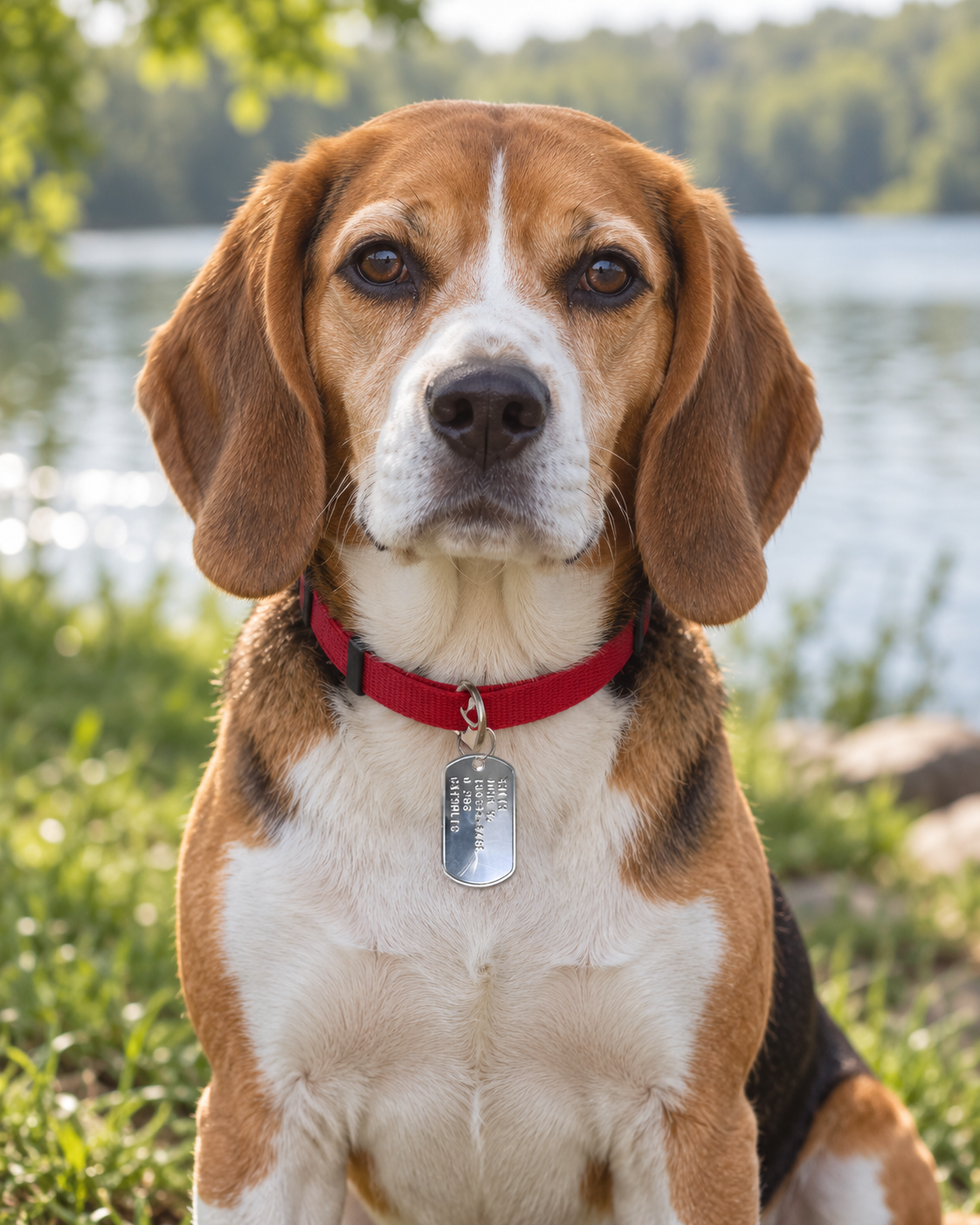 Shiny Dog Tags