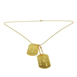 Brass Dog Tags, Set